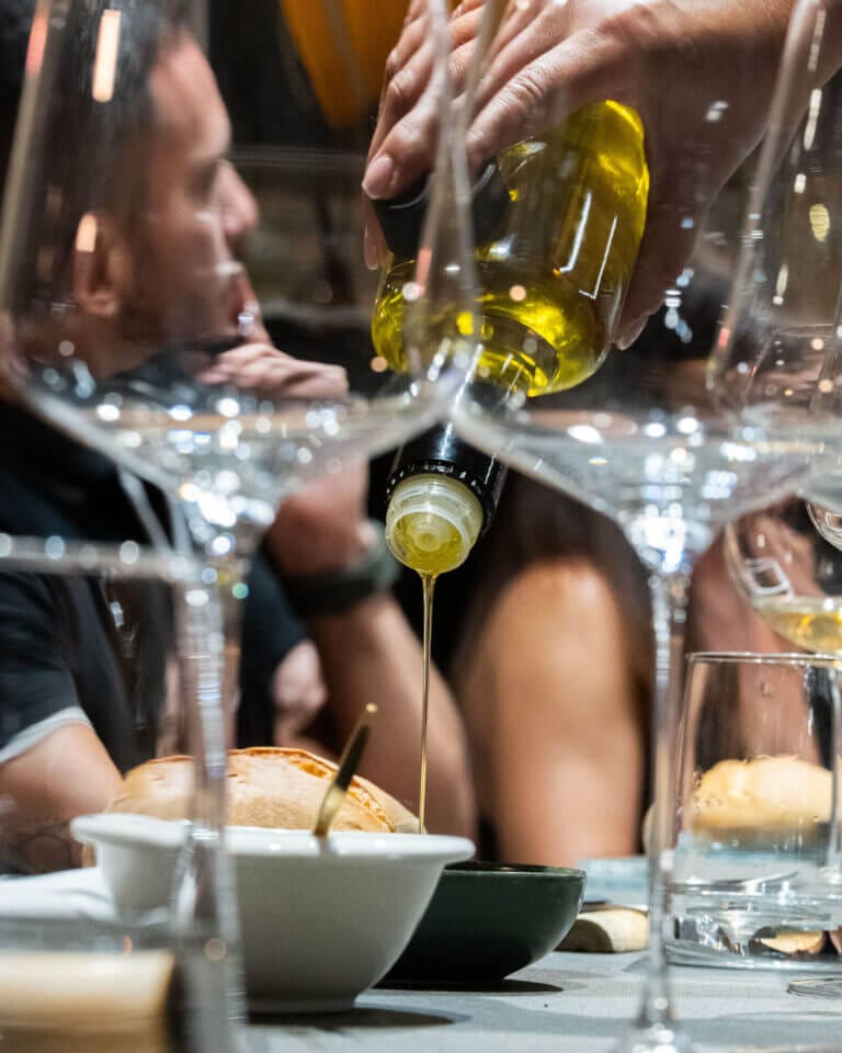 Cata de aceite de oliva virgen extra