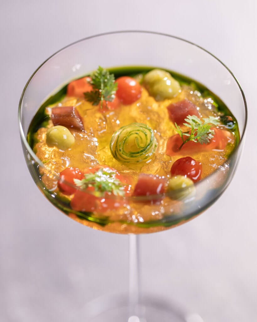 Ensalada mixta de Juan Aceituno en Restaurante Dama Juana